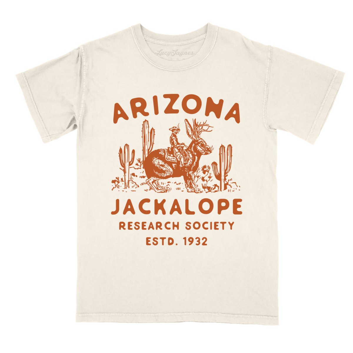 Arizona Jackalope Research Society Comfort Colors Tee