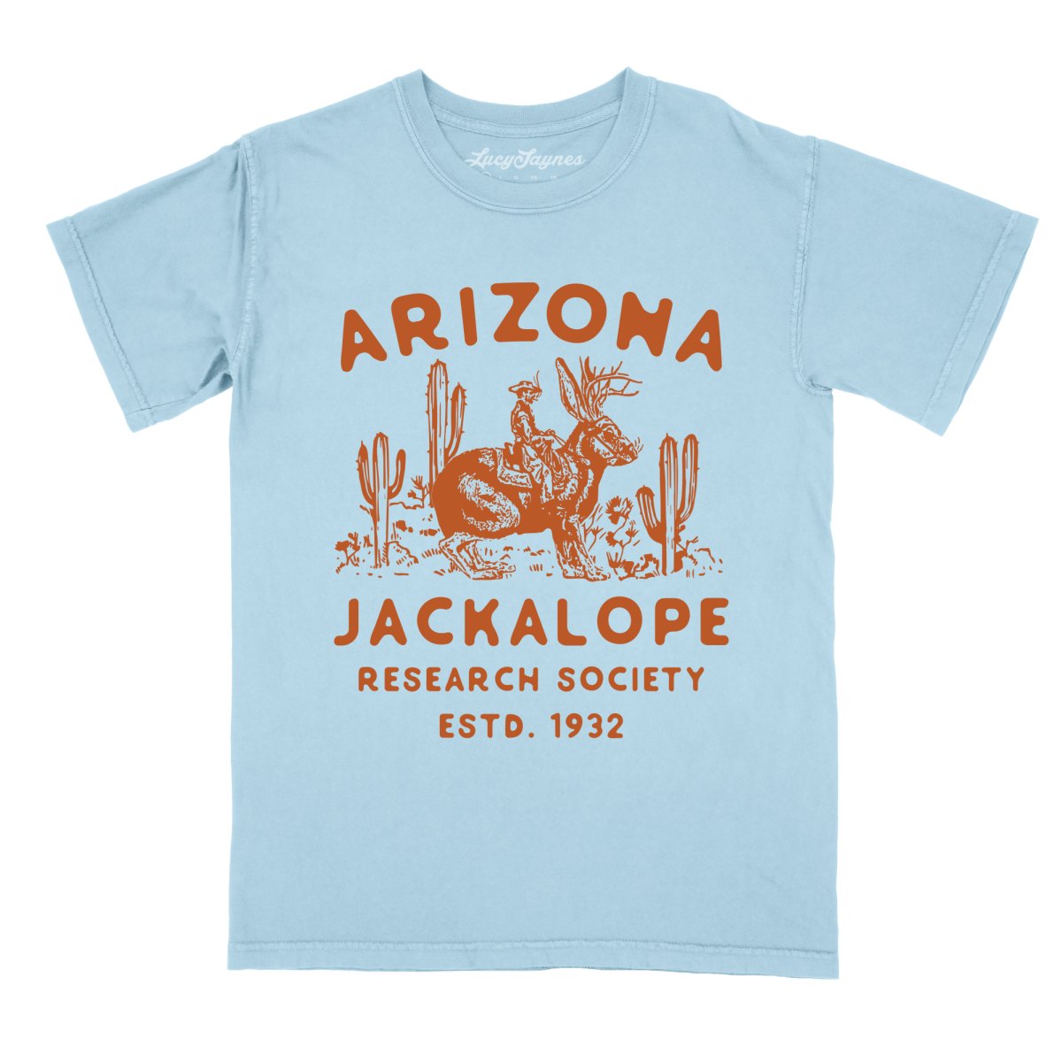 Arizona Jackalope Research Society Comfort Colors Tee