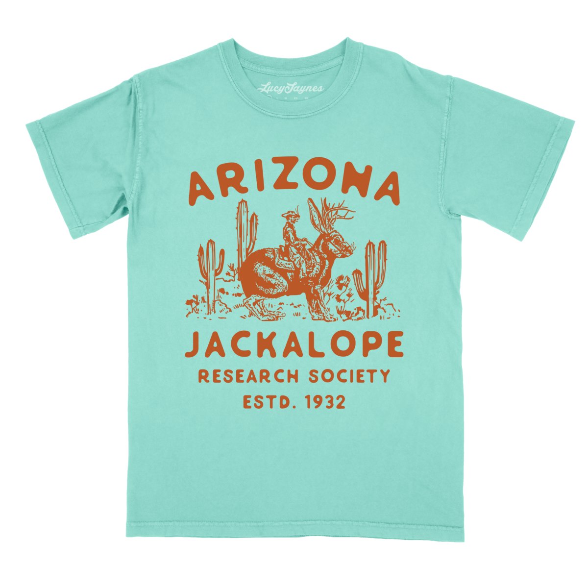 Arizona Jackalope Research Society Comfort Colors Tee