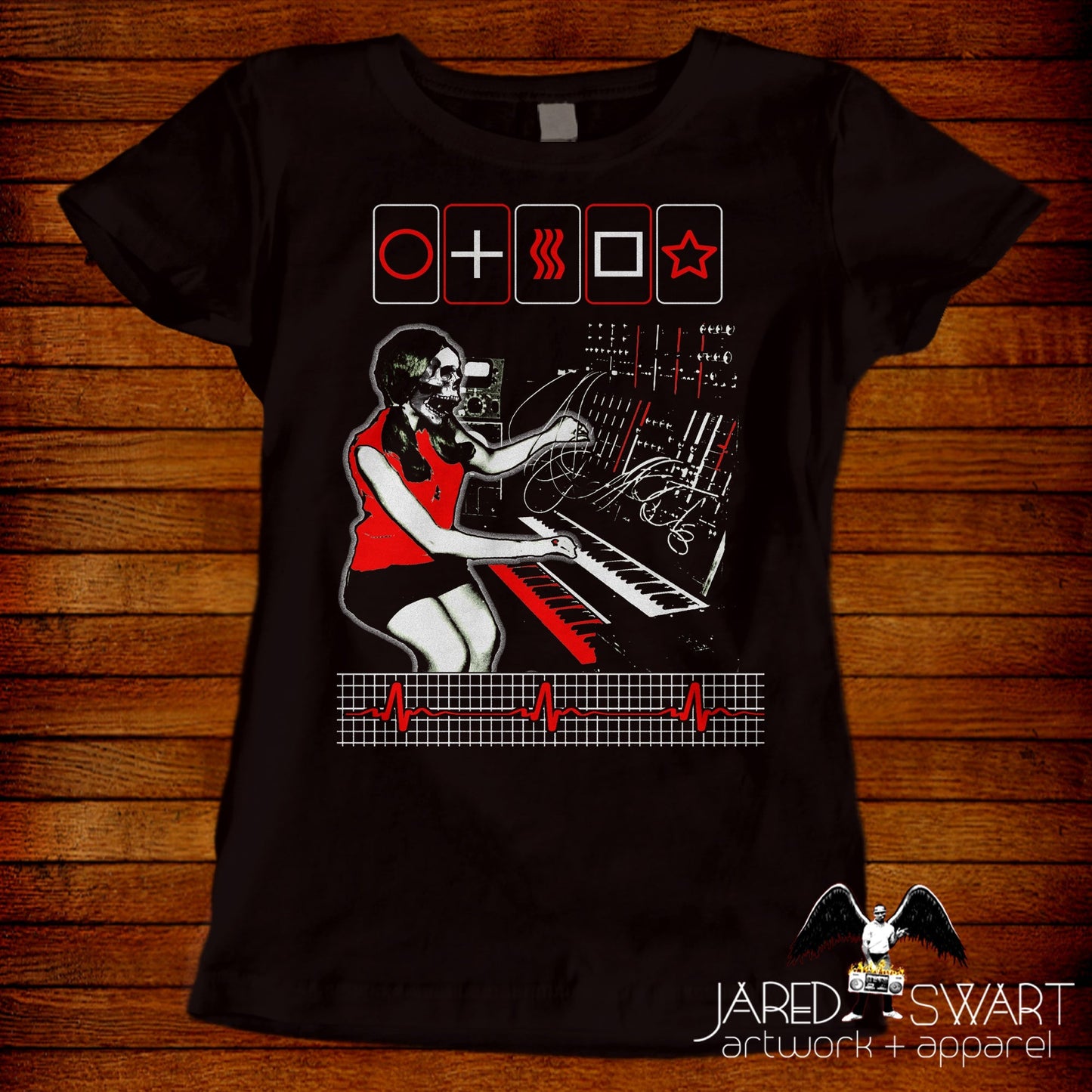 Art Show 2021 tee: "Telepathy by Music at the End"