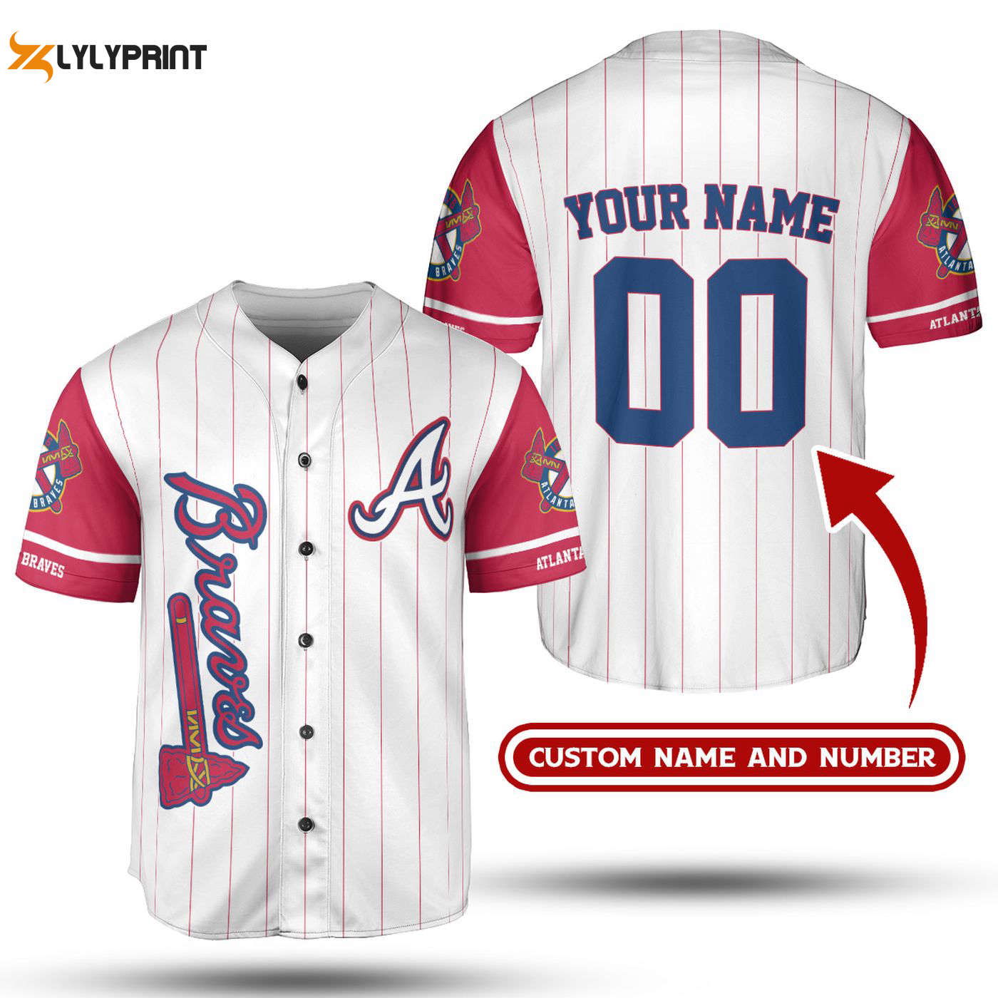 Shop Atlanta Braves MLB Jersey Shirt – Custom Collection for Braves Baseball Fans! - lylyprint.com