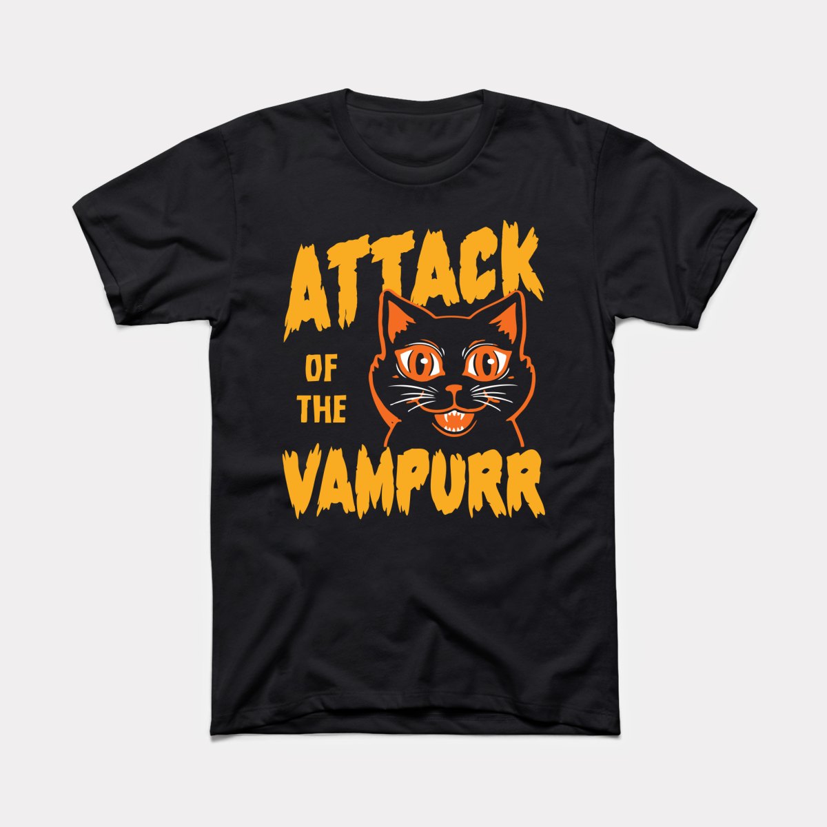 Attack of the Vampurr Adult Unisex Tee