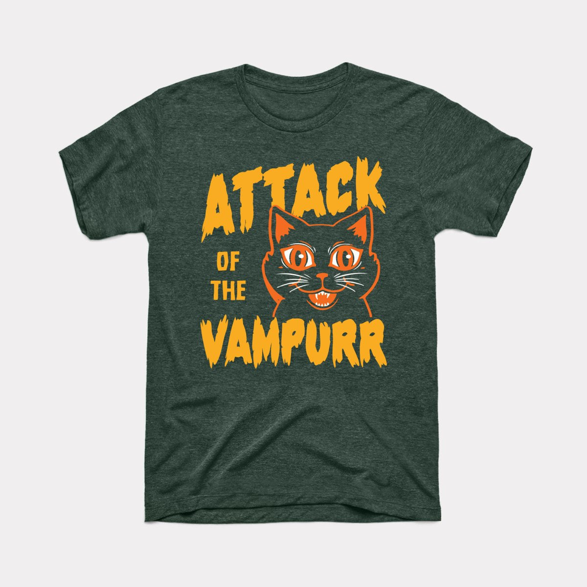Attack of the Vampurr Adult Unisex Tee