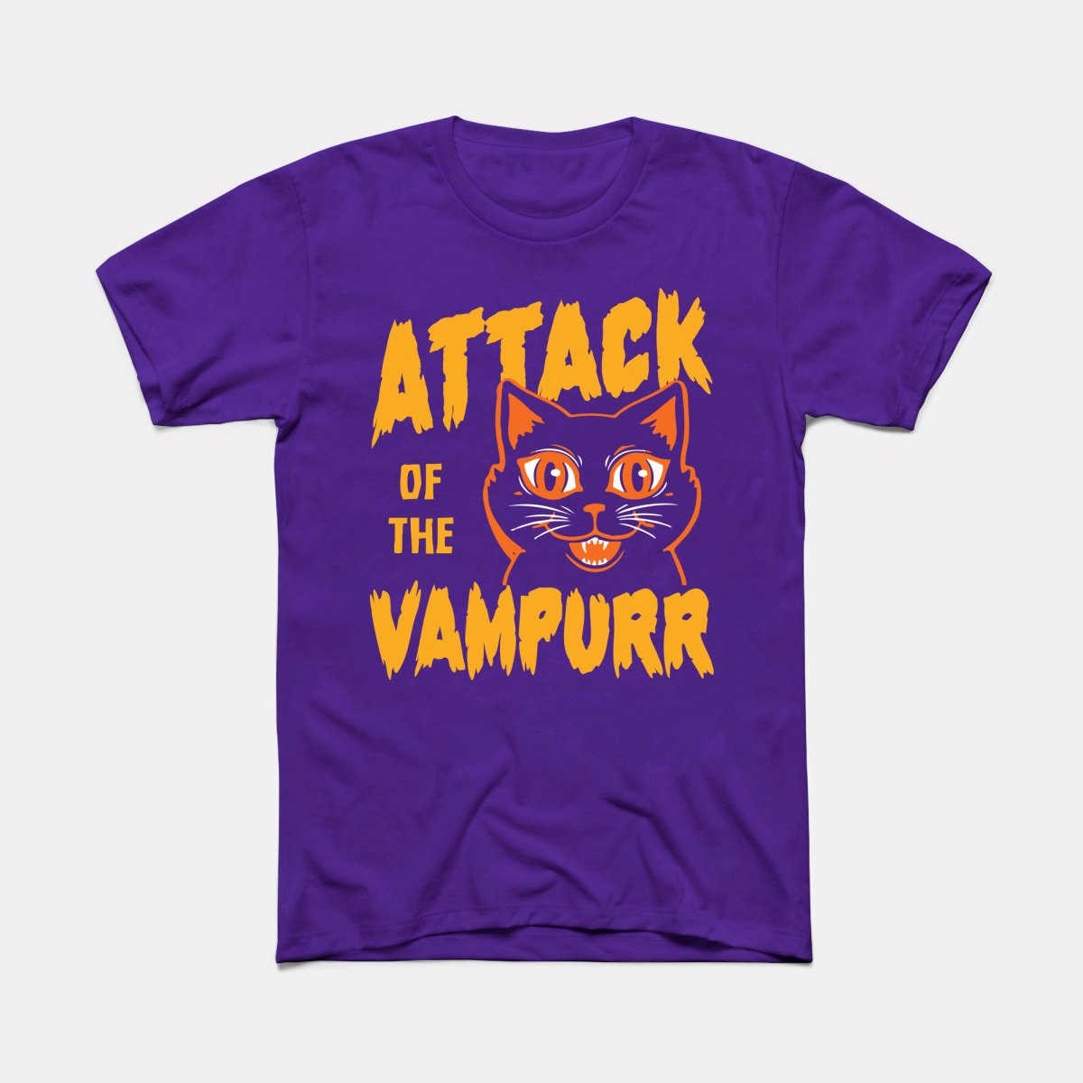 Attack of the Vampurr Adult Unisex Tee