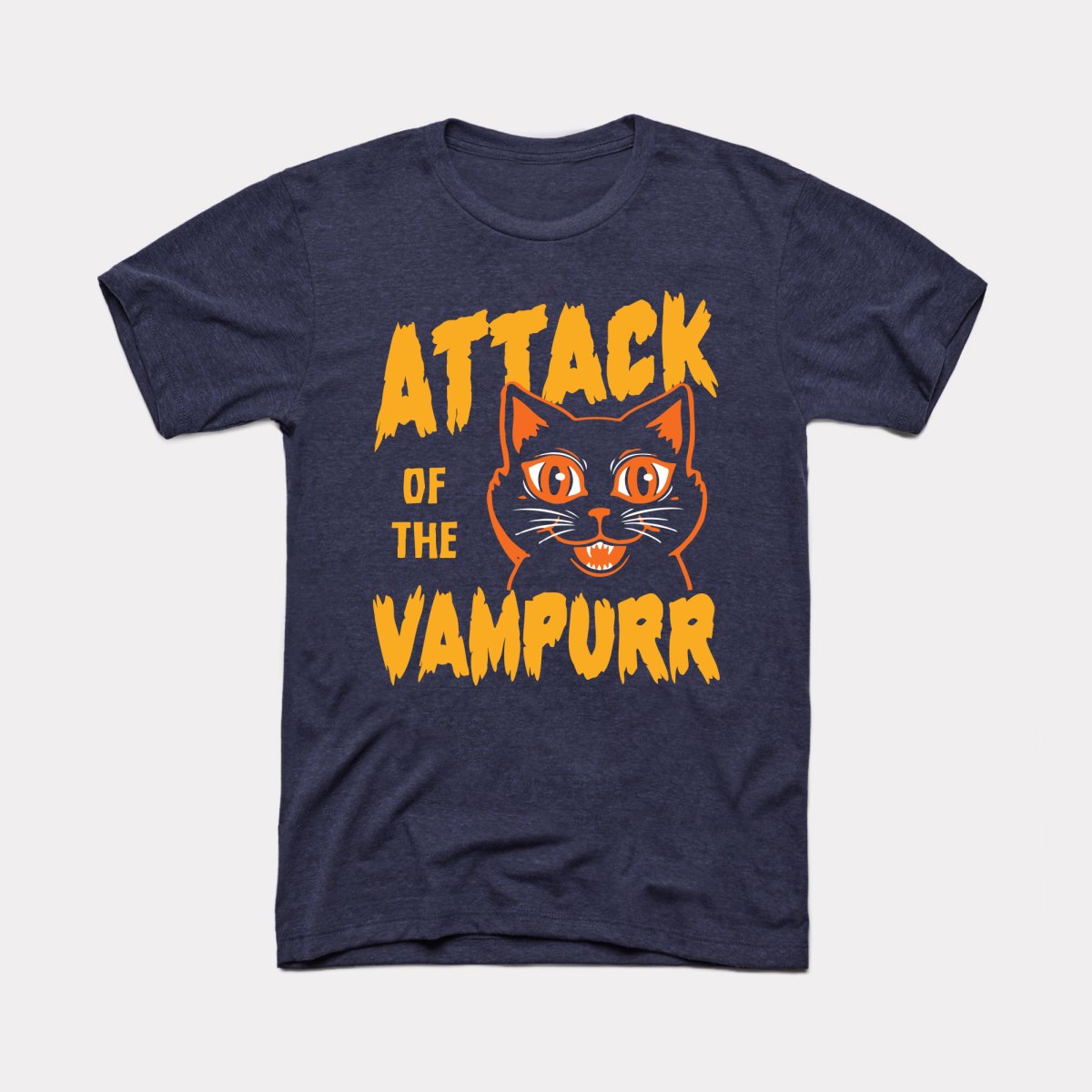 Attack of the Vampurr Adult Unisex Tee