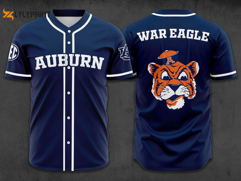 Auburn Baseball Jersey - lylyprint.com