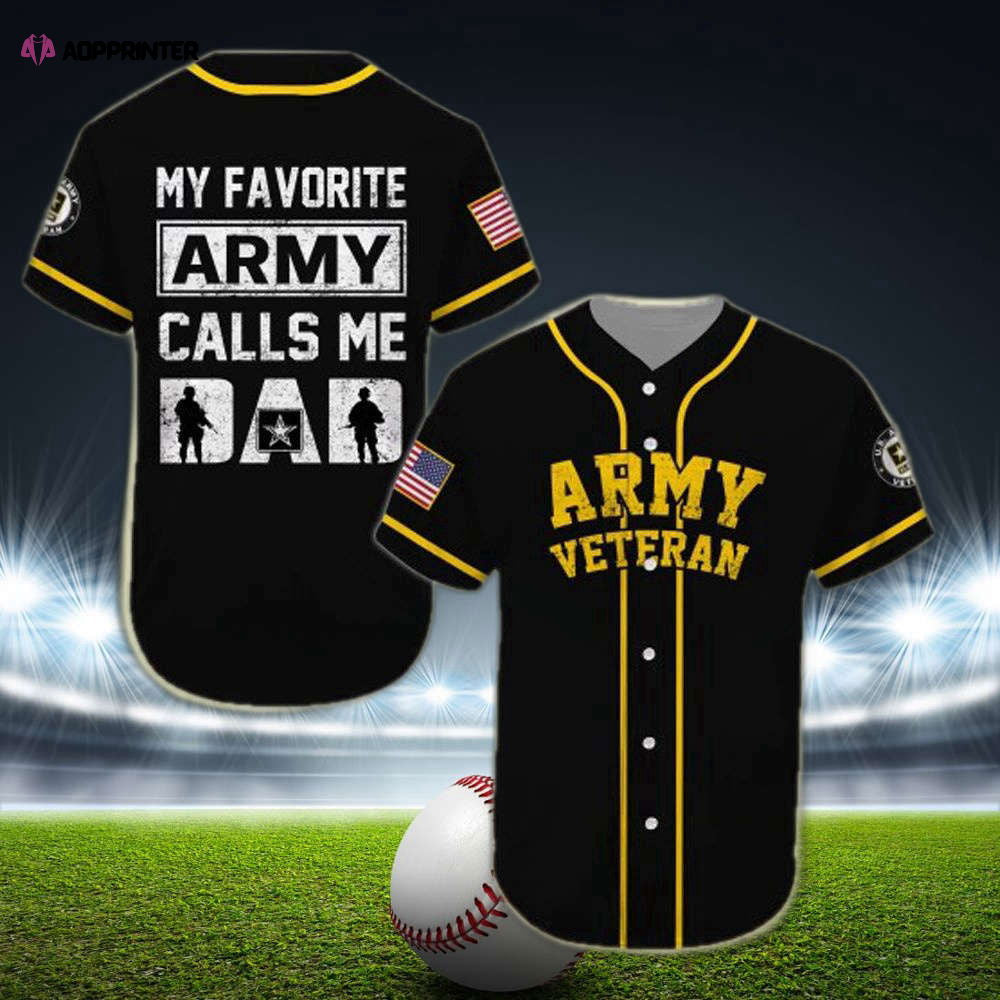 Authentic United States Army Veteran Baseball Jersey: Show Your Pride! - Aopprinter