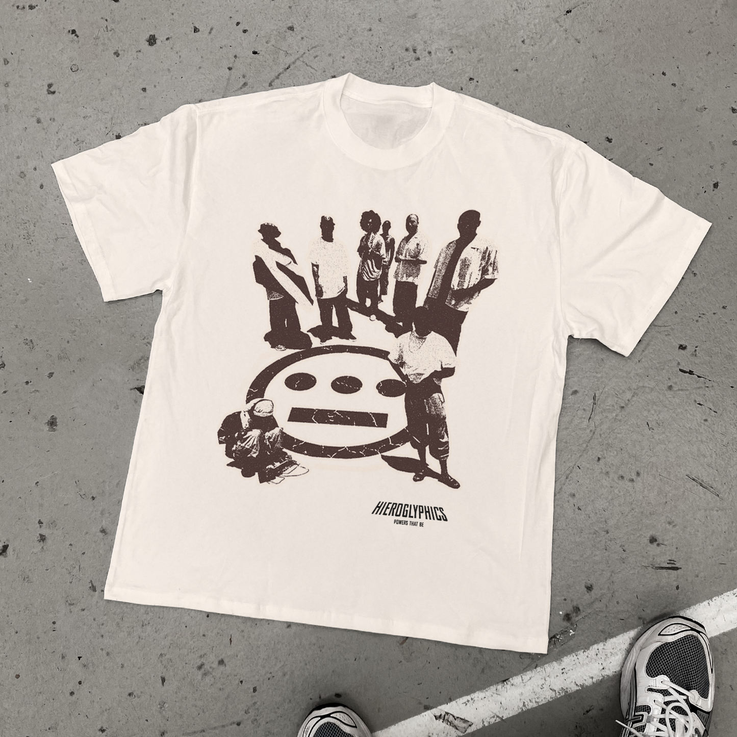 HIEROGLYPHICS 'POWERS THAT BE' HEAVY BONE TEE