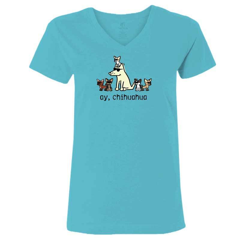 Ay, Chihuahua - T-Shirt Ladies V-Neck