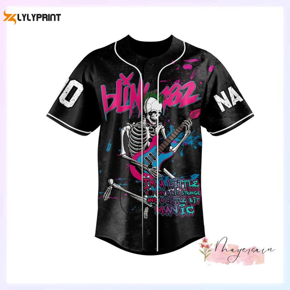 B182 Baseball Jersey, B182 Band Baseball Shirt - lylyprint.com