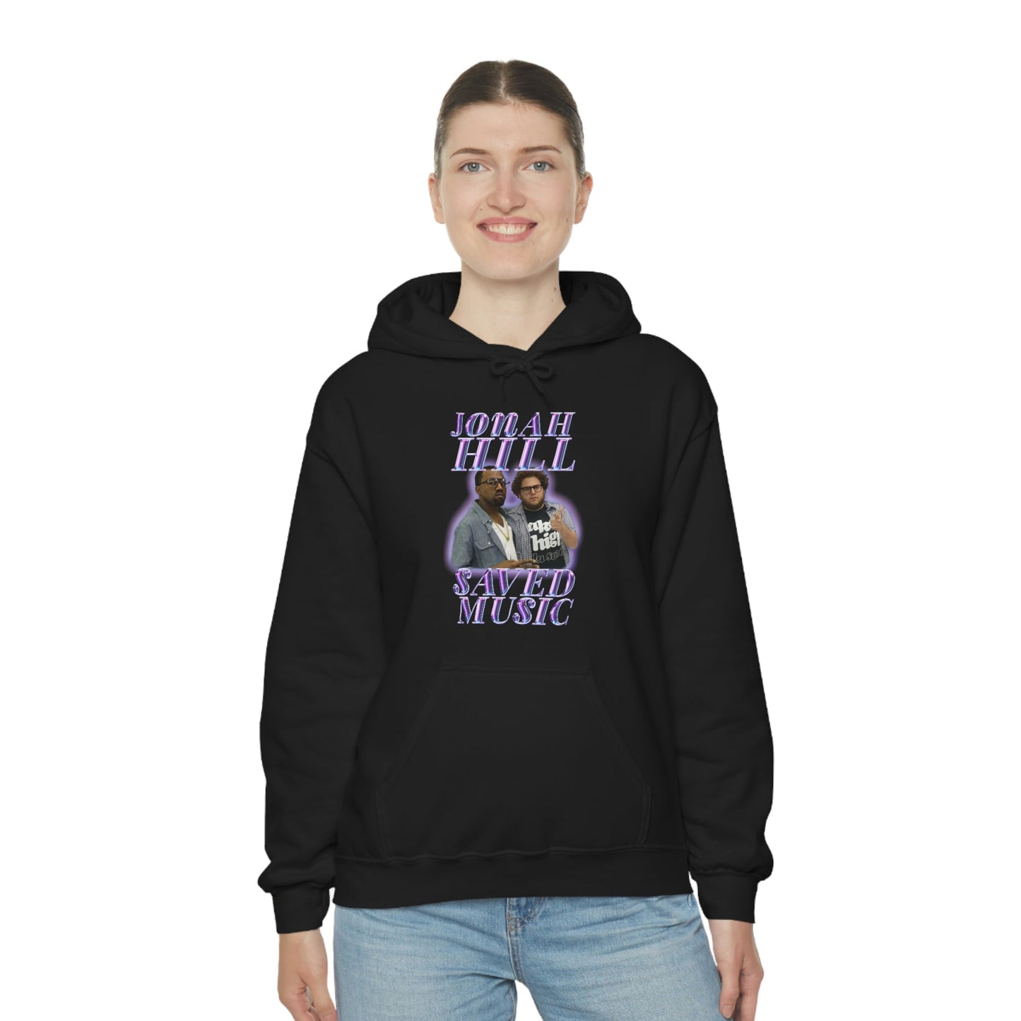 JONAH HILL SAVED MUSIC (KANYE) - Unisex Heavy BlendÃ¢â€žÂ¢ Hooded Sweatshirt