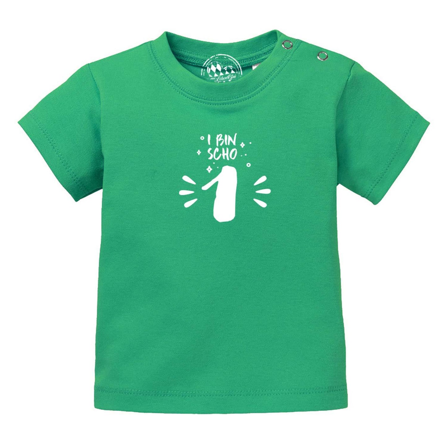 Baby T-Shirt "I bin scho 1!"