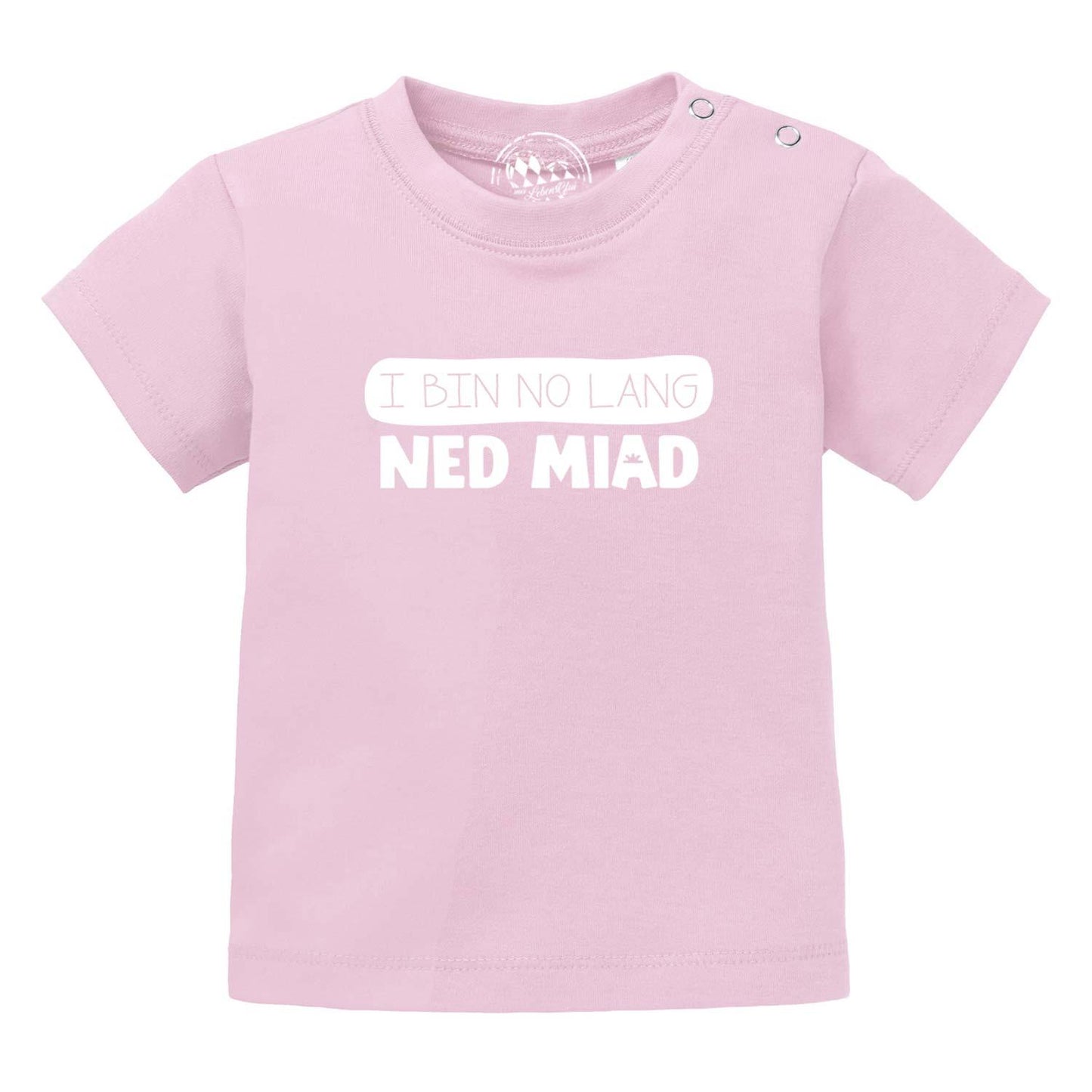 Baby T-Shirt "no lang ned miad!"