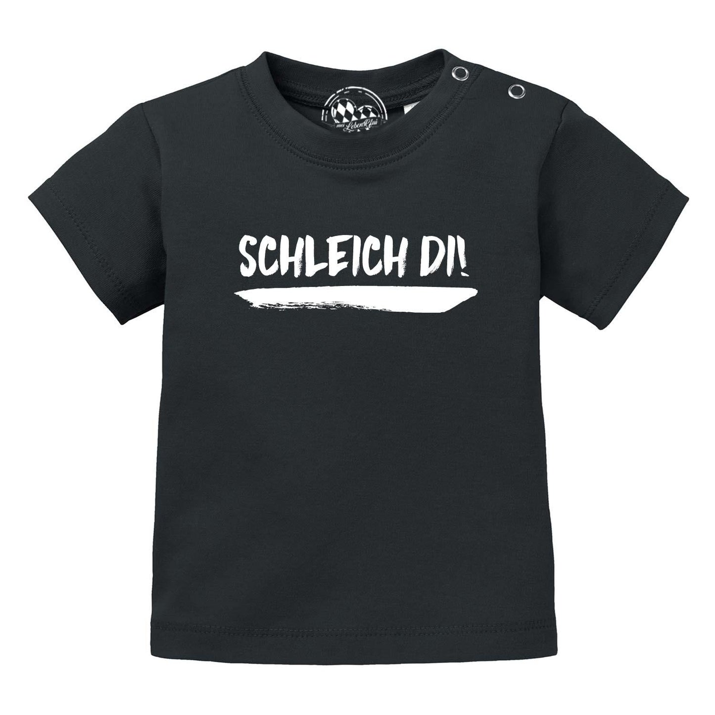 Baby T-Shirt "Schleich di!"