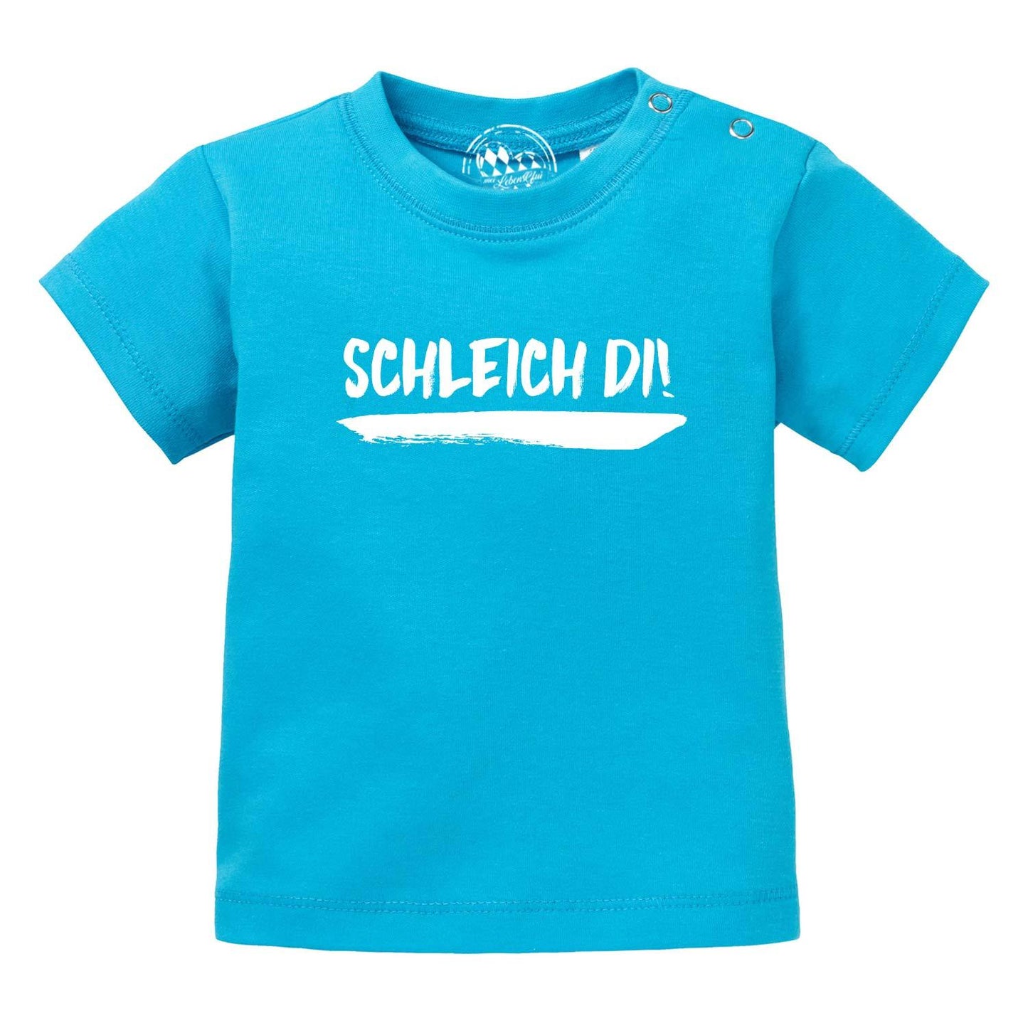 Baby T-Shirt "Schleich di!"