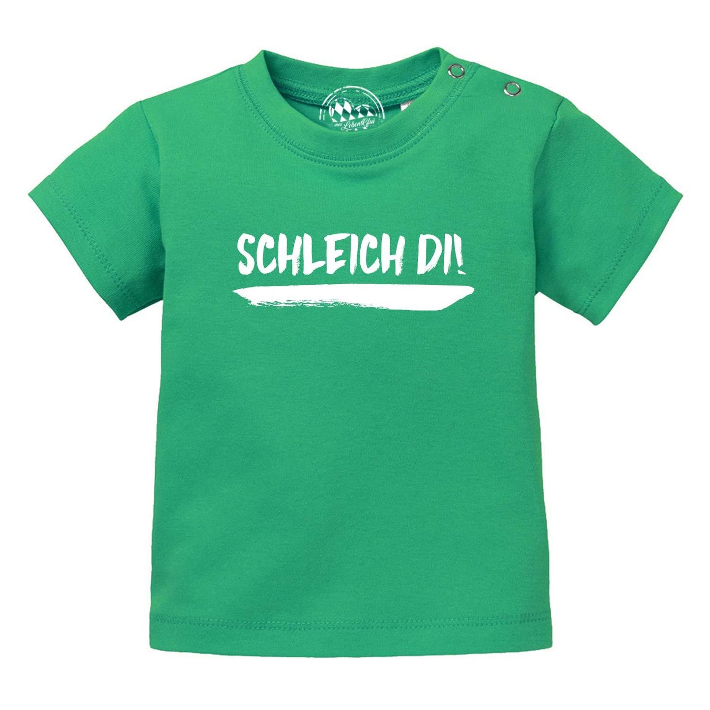 Baby T-Shirt "Schleich di!"