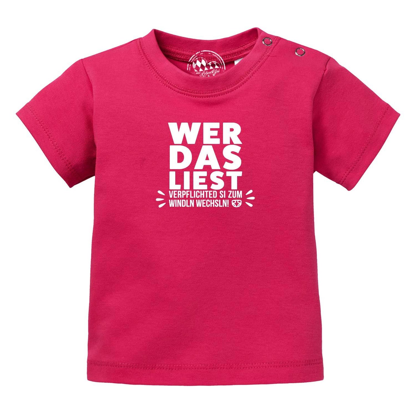 Baby T-Shirt "Windln wechsln!"