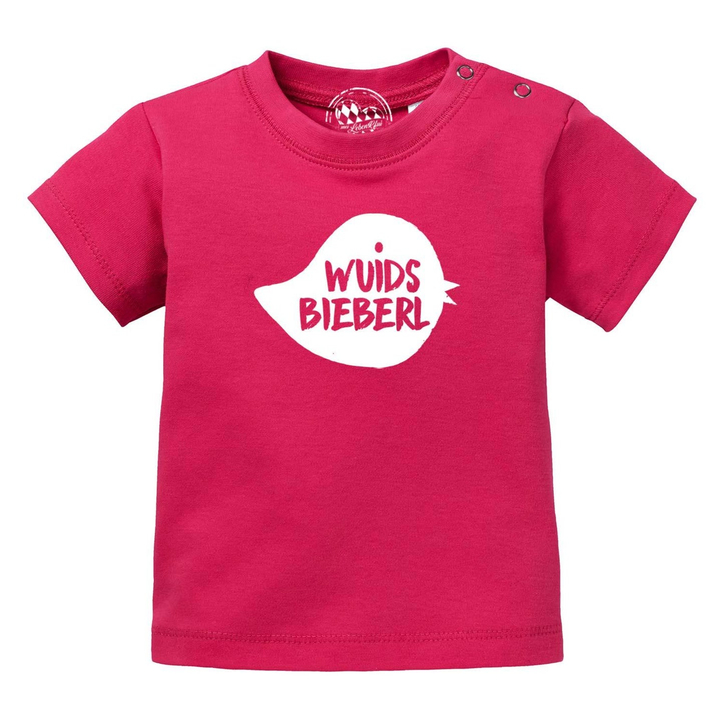 Baby T-Shirt "Wuids Bieberl"