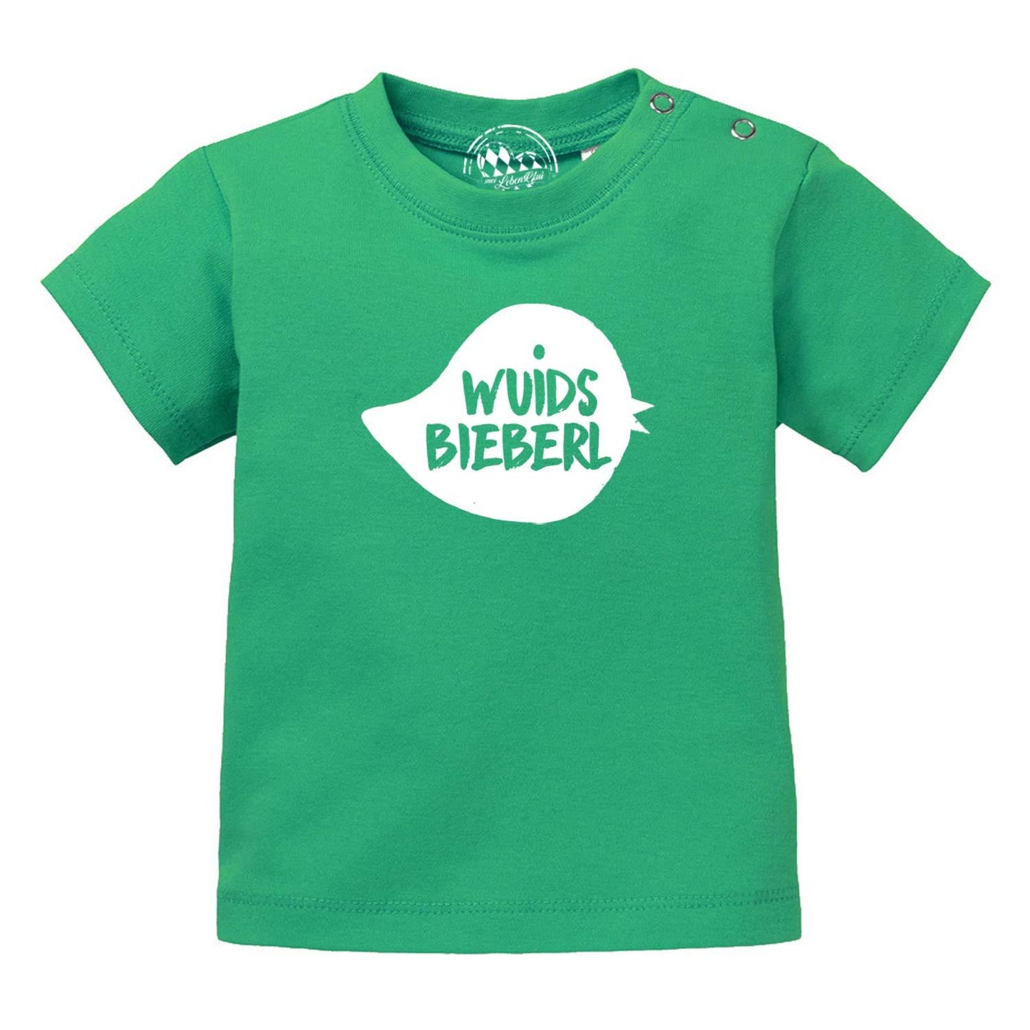 Baby T-Shirt "Wuids Bieberl"
