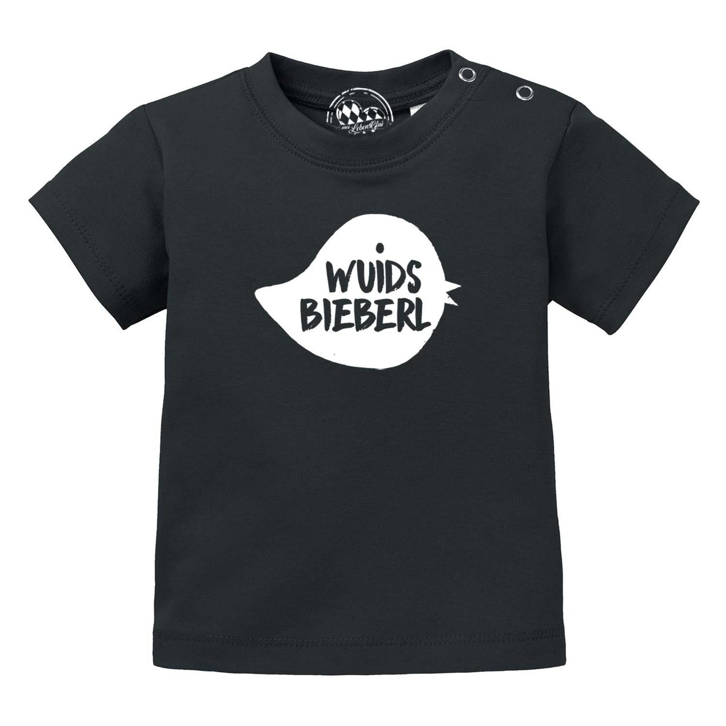 Baby T-Shirt "Wuids Bieberl"