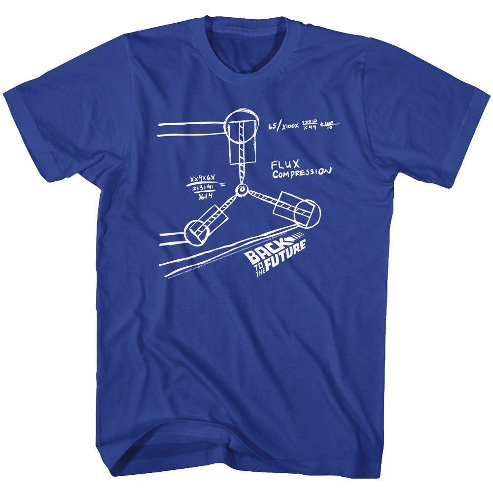 Back To The Future Flux Sketch T-Shirt
