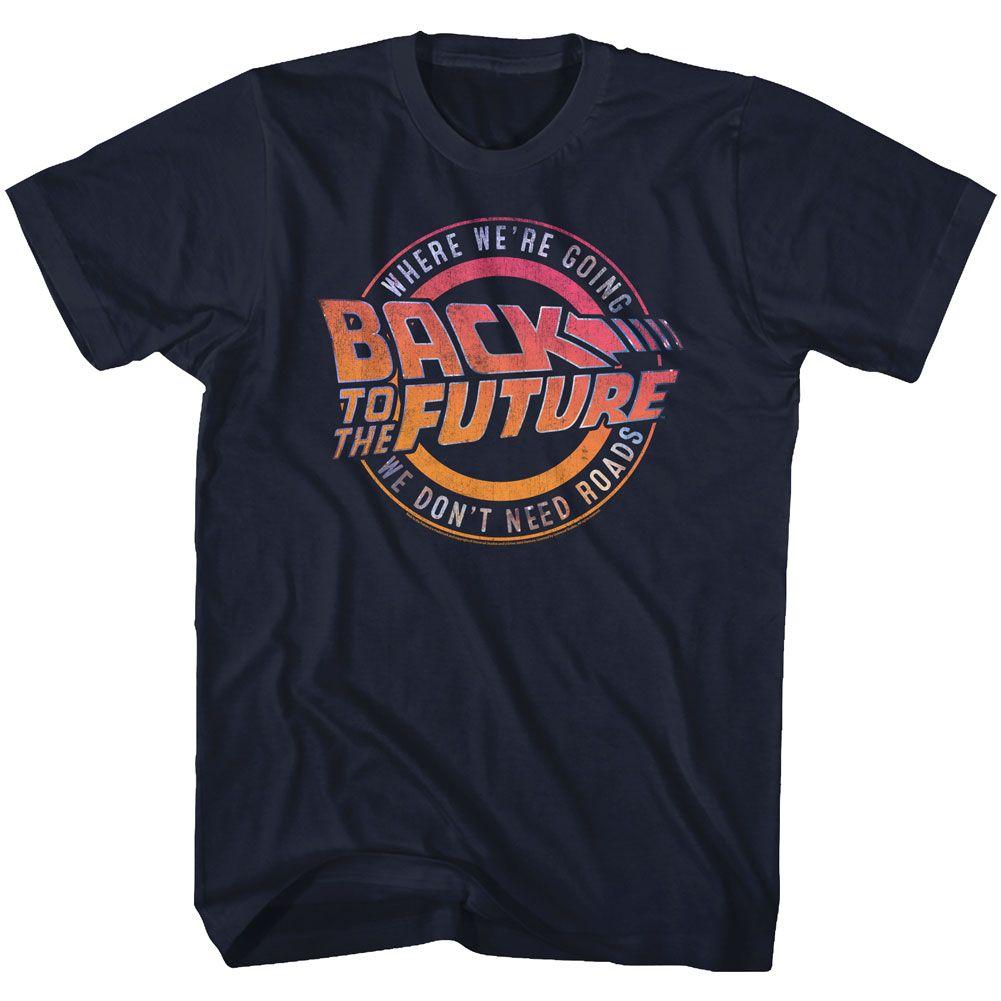 Back To The Future Logo&Quote T-Shirt