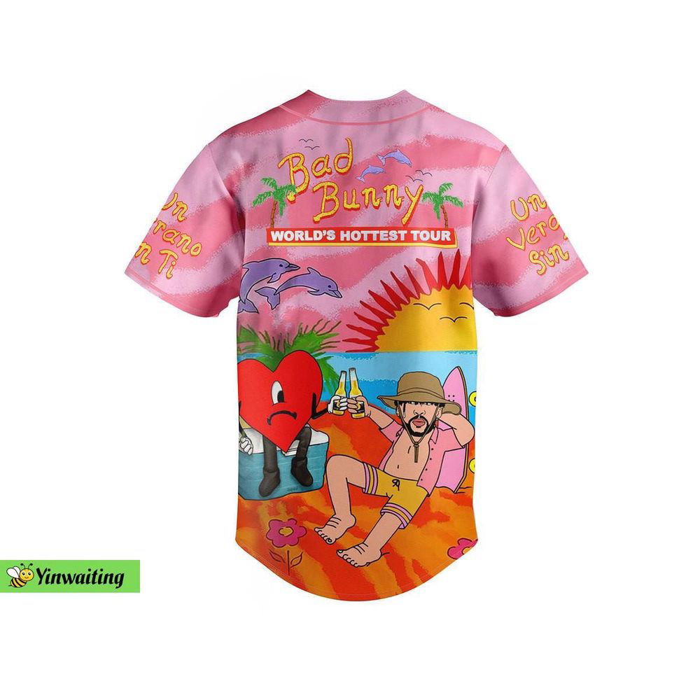 Bad Bunny Jersey, Bad Bunny Jersey Shirt, Bad Bunny Baseball Jersey, Bad Bunny - lylyprint.com