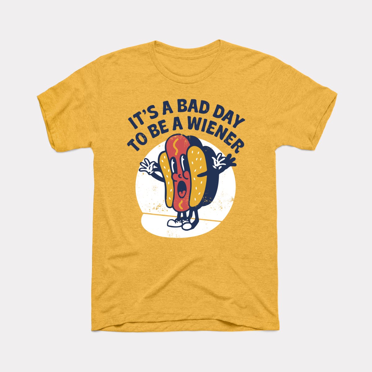 Bad Day To Be A Wiener Adult Unisex Tee