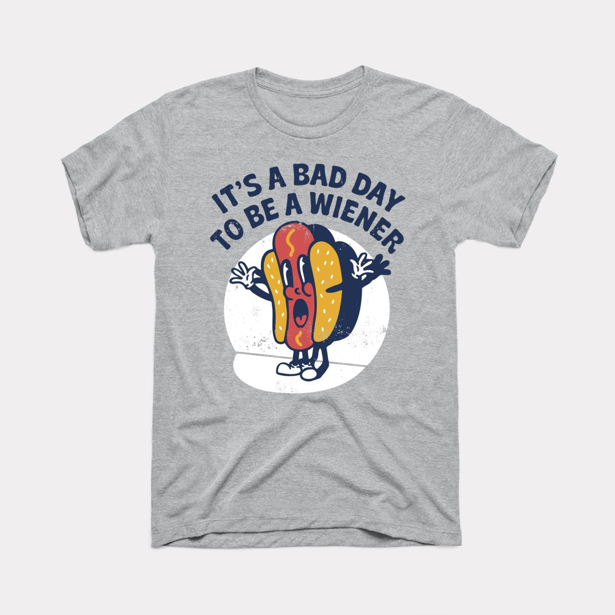 Bad Day To Be A Wiener Adult Unisex Tee