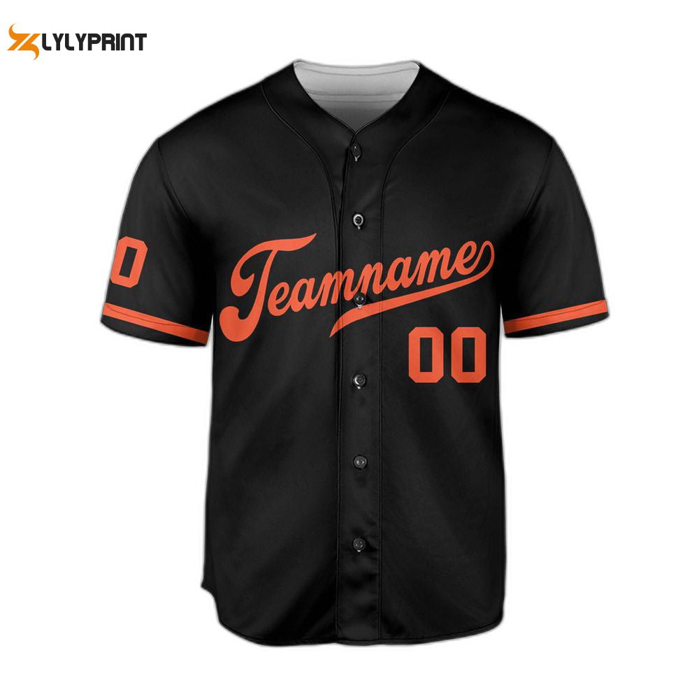 Baltimore Baseball Jersey Black, Baltimore Oriole Baseball Jersey For Men Women - lylyprint.com