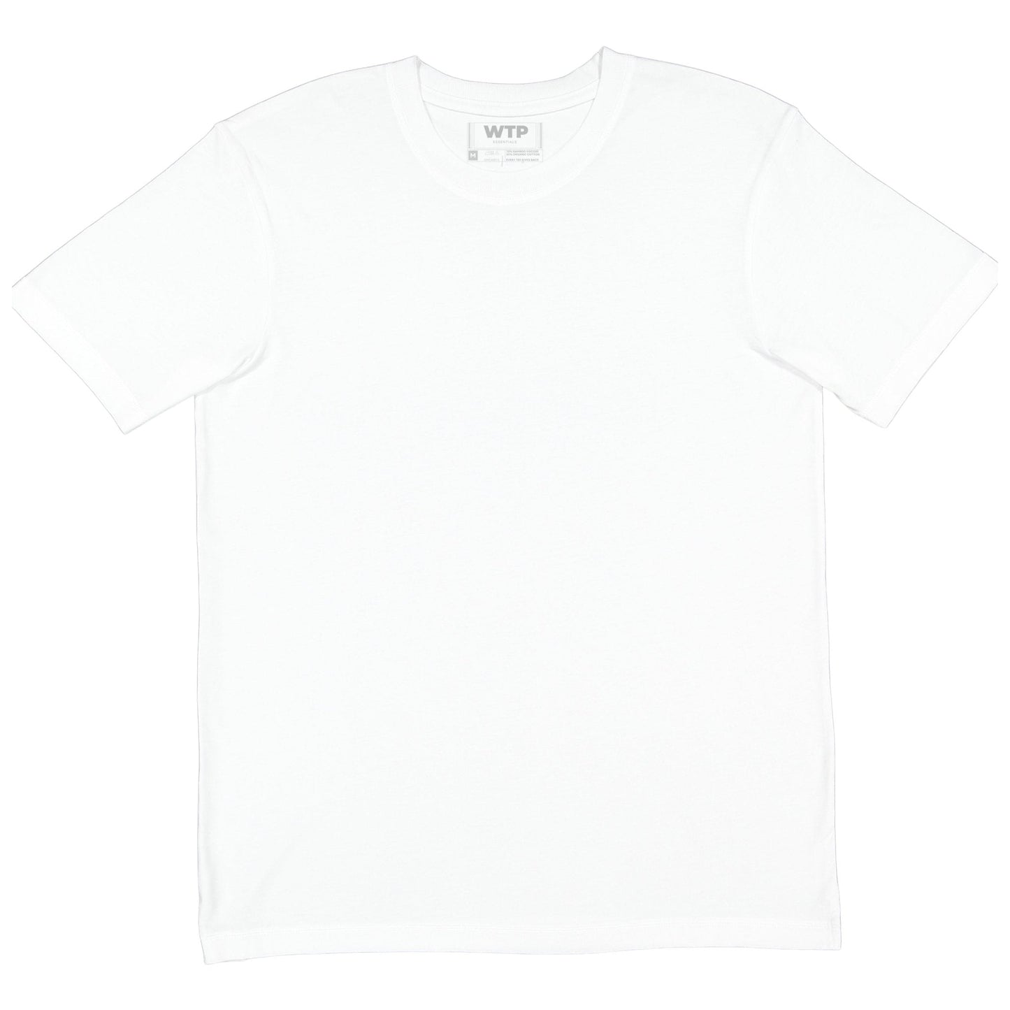 Bamboo White Essential Tee