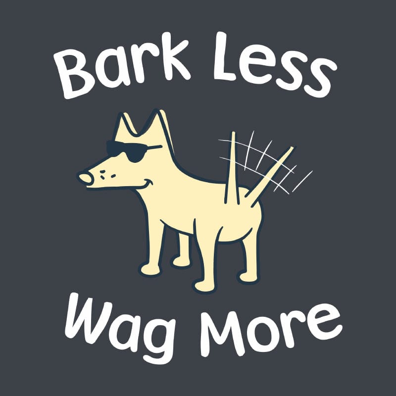 Bark Less Wag More - Youth Short Sleeve T-Shirt