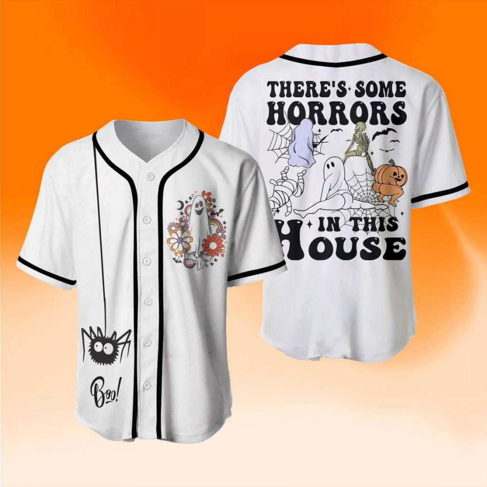 Baseball Shirt, There Some Horrors In The House Shirt, Halloween - lylyprint.com