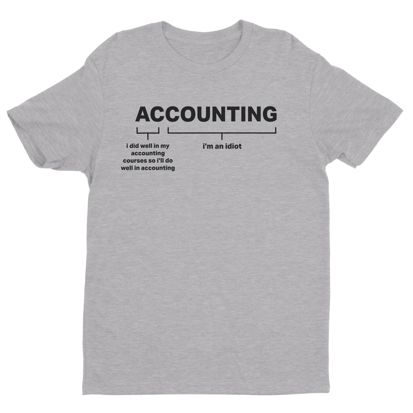 Accounting Idiot Tee