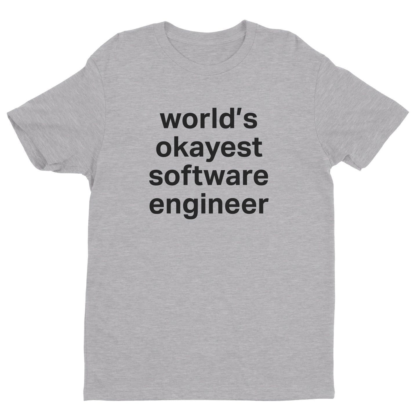 World's Okayest Software Engineer Tee