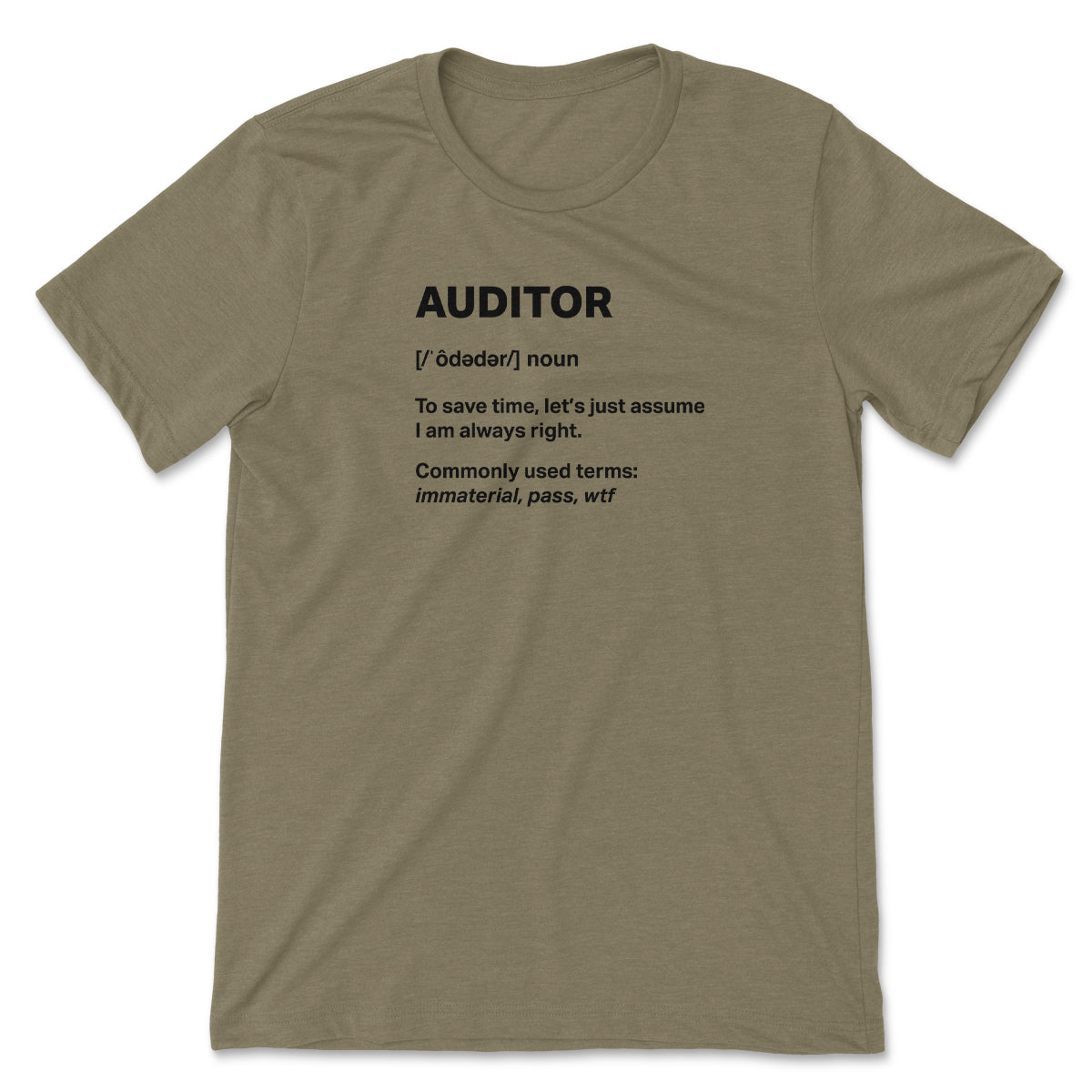 Auditor Tee