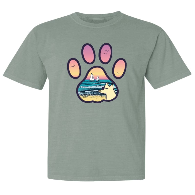 Beach Paw - Youth Short Sleeve T-Shirt