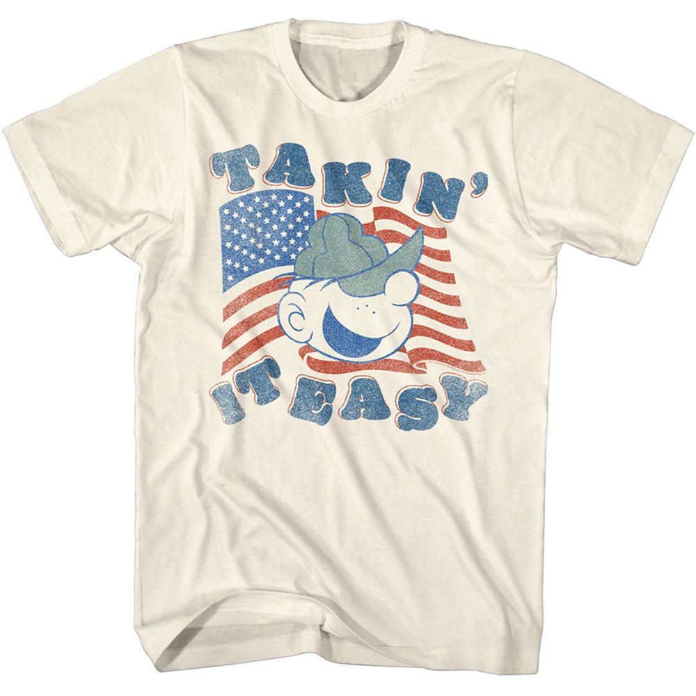 Beetle Bailey - Beetle Bailey Takin It Easy Boyfriend Tee