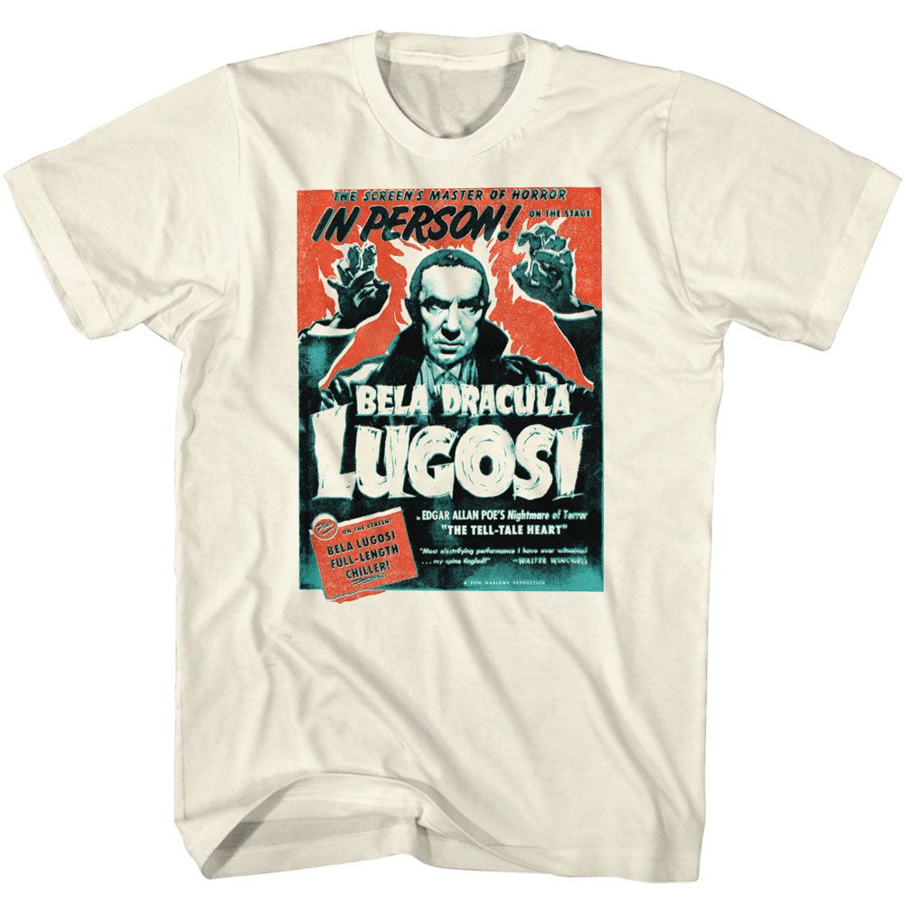 Bela Lugosi - In Person Poster Boyfriend Tee