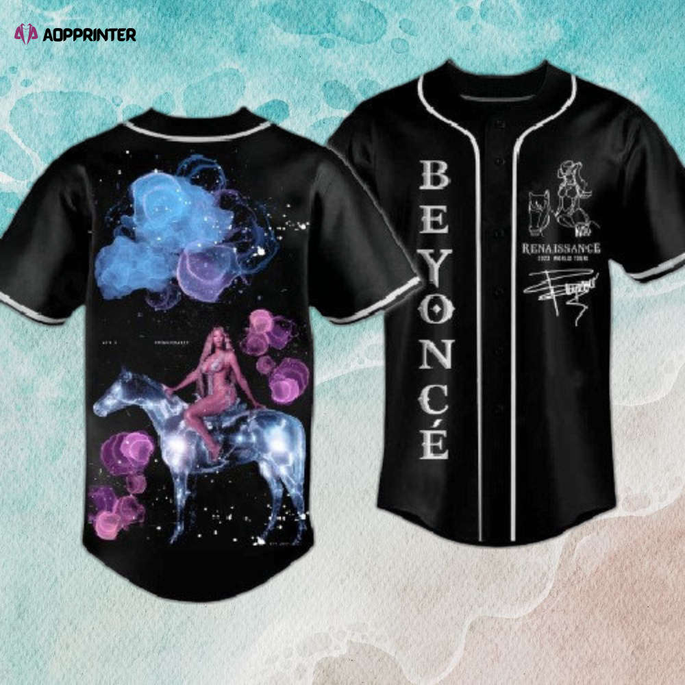 Beyonce Purple Smoke & Renaissance Baseball Jerseys: Unique and Stylish Collection - Aopprinter