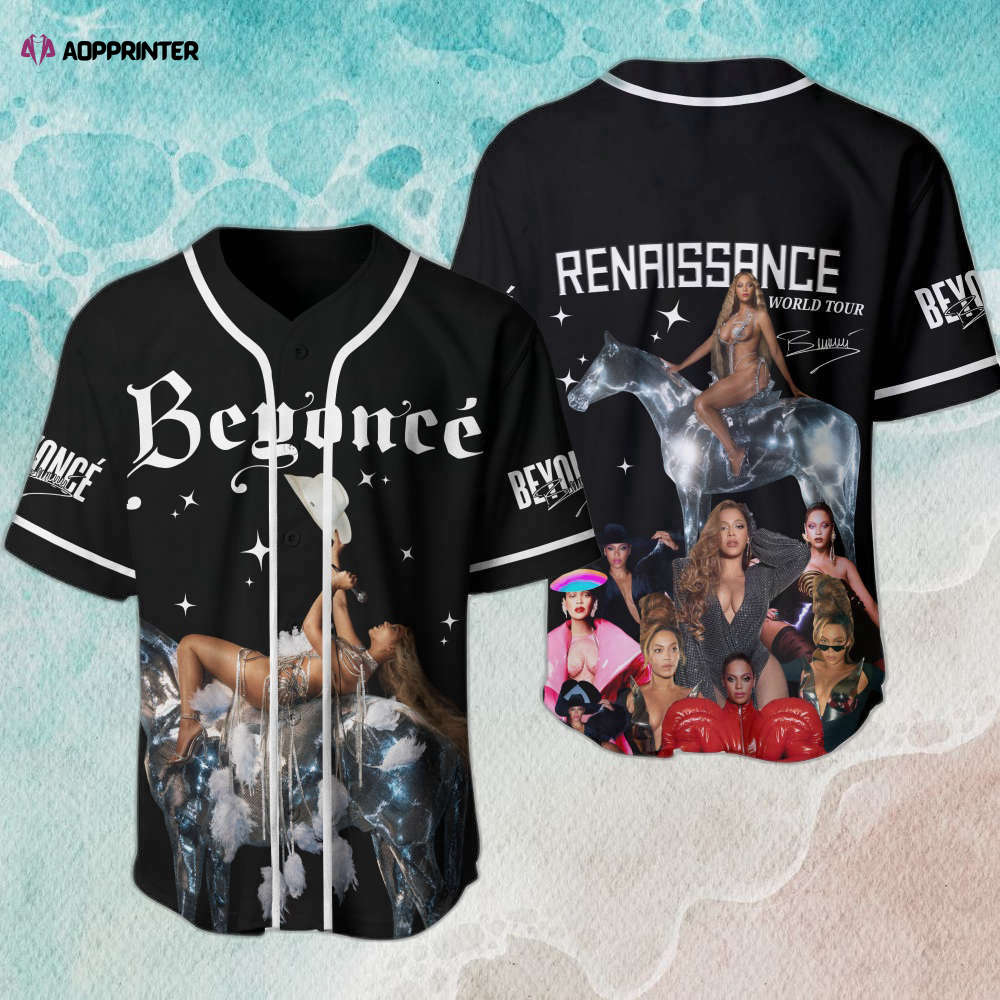 Beyonce Renaissance Jersey: Stylish Baseball Shirt for Fans - Aopprinter