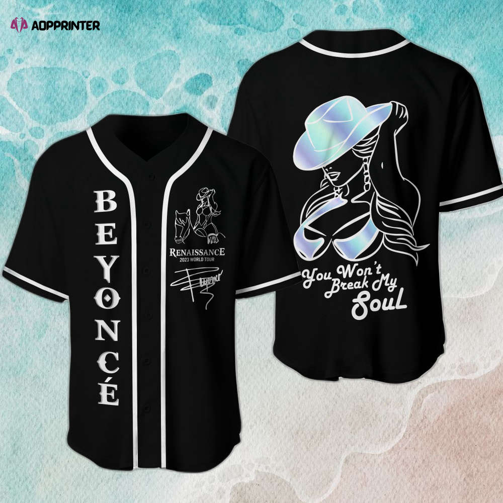 Beyonce Soul-Protecting Baseball Jersey – Unbreakable Style - Aopprinter