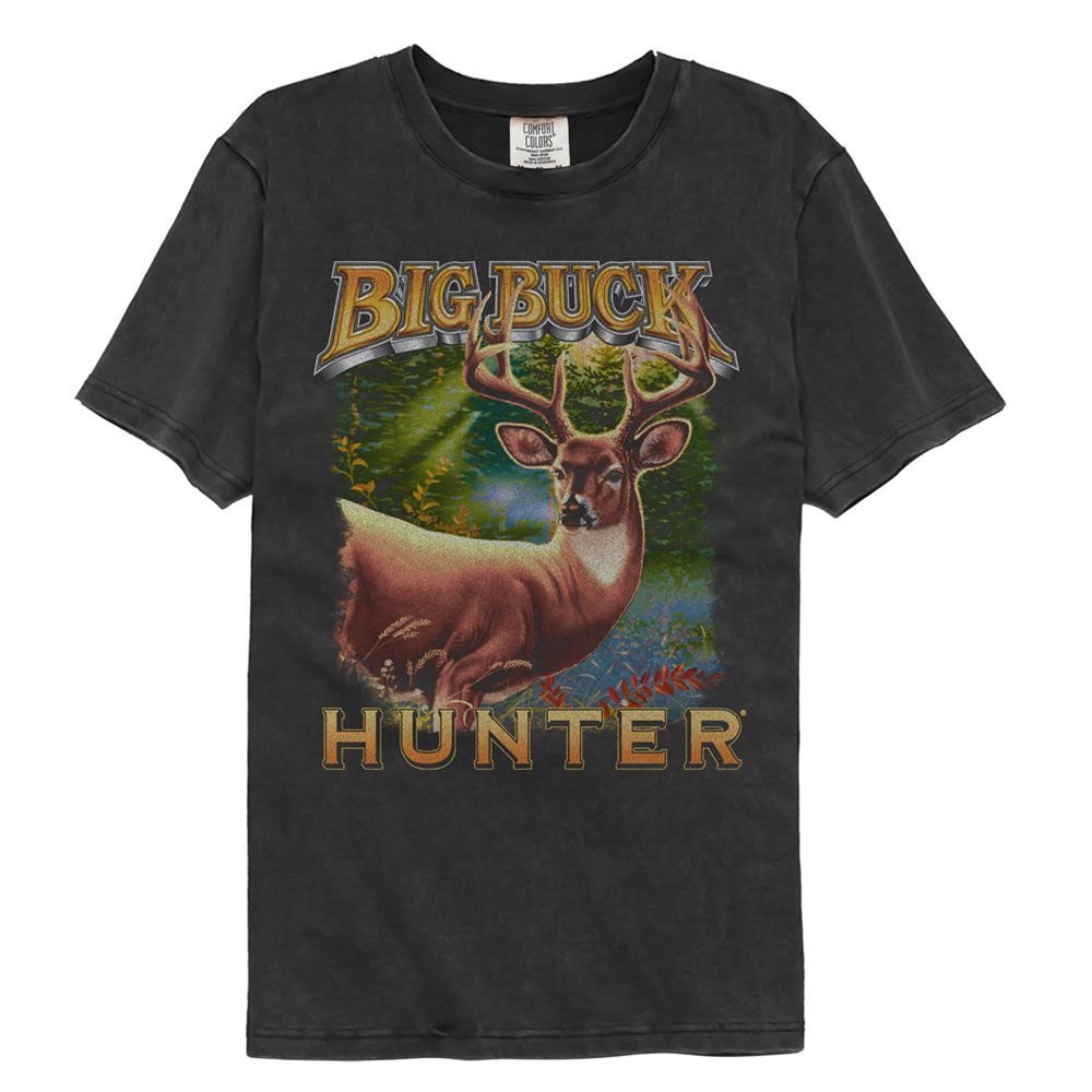 Big Buck Hunter Art Comfort Colors T-Shirt
