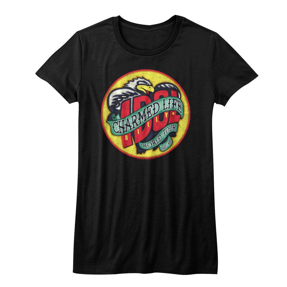 Billy Idol Charmed Life Womens T-Shirt