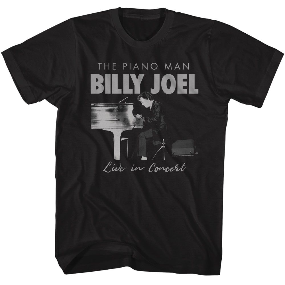 Billy Joel - Monocolor Boyfriend Tee