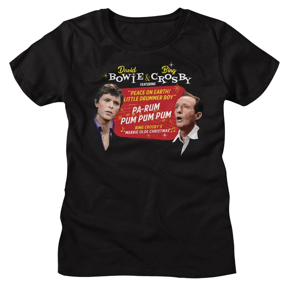 Bing Crosby - And Bowie Pa Rum Womens T-Shirt