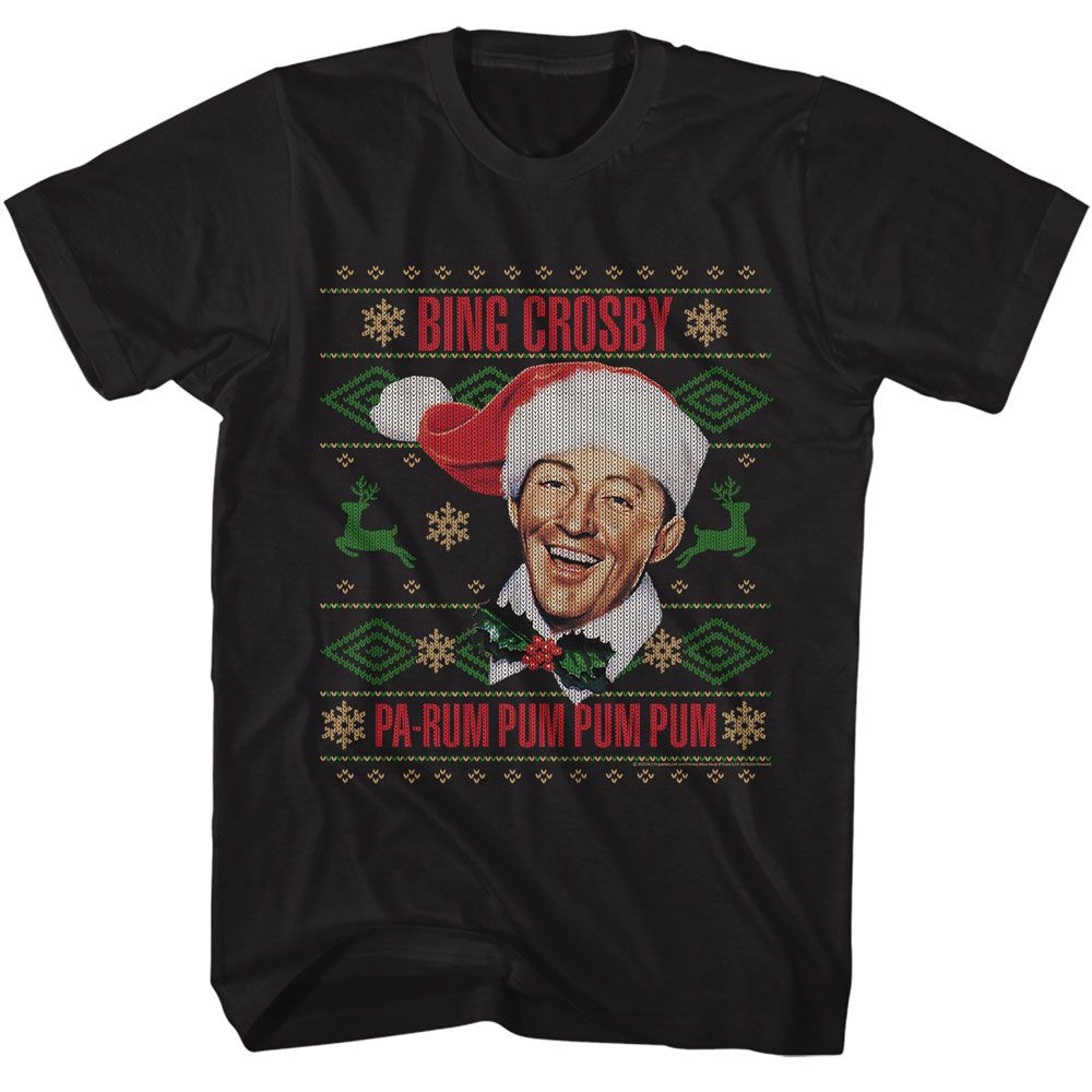 Bing Crosby - Christmas Sweater Boyfriend Tee