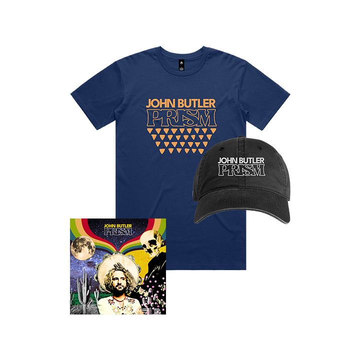 John Butler / Prism Tee  And Cap + Prism Digital Download