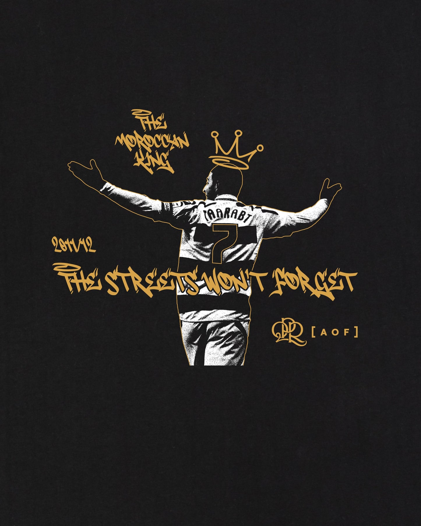 AOF x QPR Streets Won't Forget - Tee