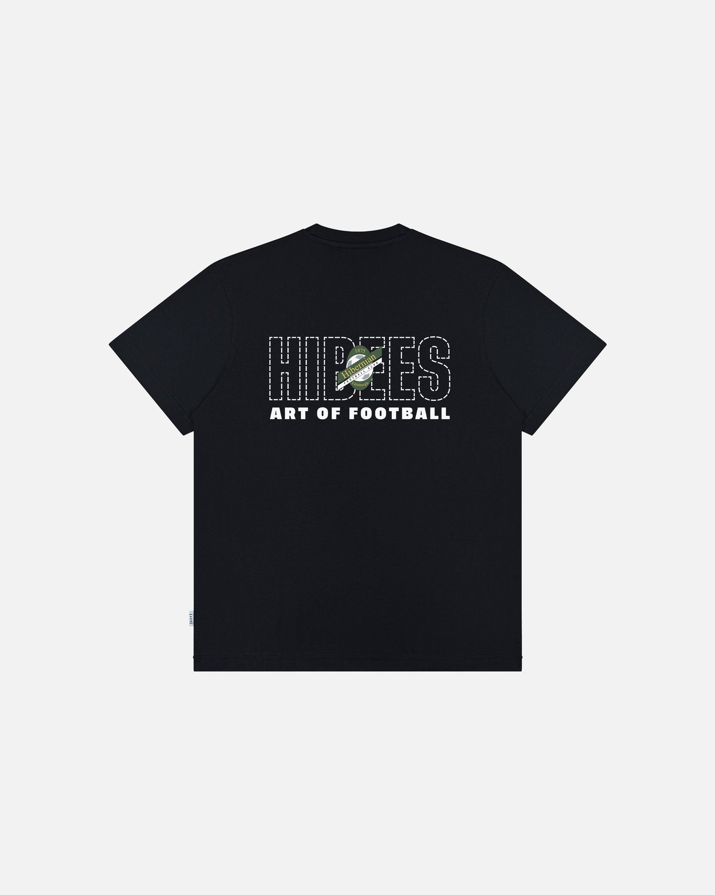 Hibernian 90s Black Tee